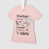 エラーズ – ダロス症候群ゼブラ認識度 オーナメント (正面)