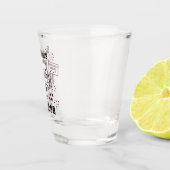 エラーズ – ダロス症候群ゼブラ認識度 ショットグラス (右)