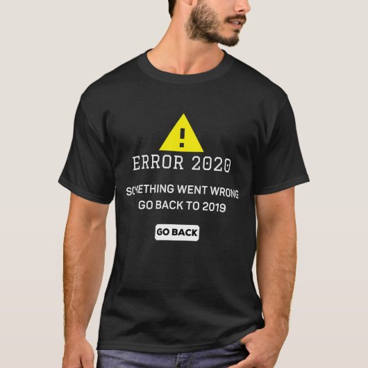 エラー2020 Tシャツ (正面)