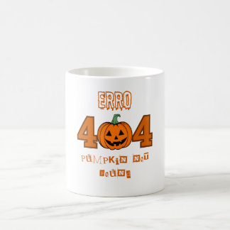 エラー404コスチューム見つからない面白いハロウィーン コーヒーマグカップ