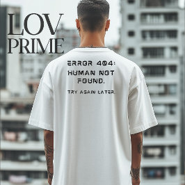 エラー404傾向おもしろい Tシャツ