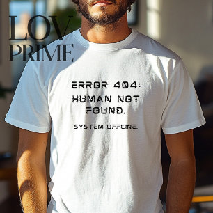エラー404傾向引用文 Tシャツ