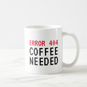 エラー404同僚に必要なおもしろマグカップ コーヒーマグカップ