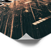 エラー404：モチベーションが銅色が見つからない ポスター (角)