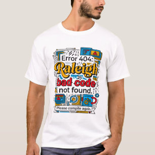 エラー404 ローリー コンピュータ プログラミング コード テーマ Tシャツ