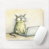 エラー404：正気が見つからない マウスパッド (マウス)