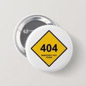 エラー404：民主主義が見つからない 缶バッジ (正面&裏面)