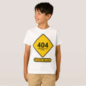 エラー404:民主主義が見つからない Tシャツ (正面フル)