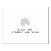 エラー404 Fortune Cookie ラバースタンプ (インプリント)