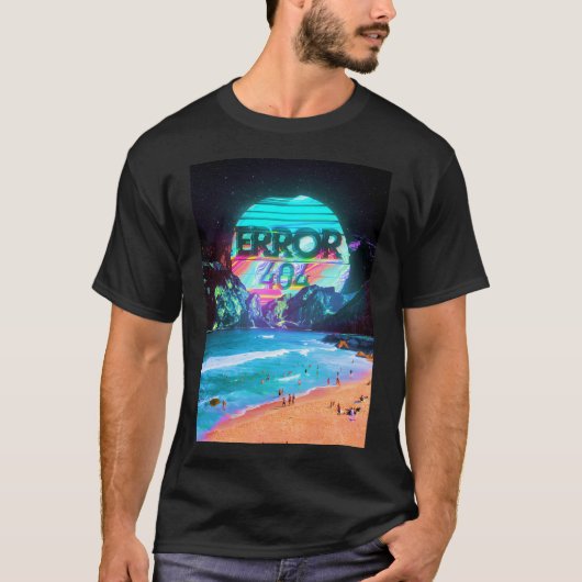 エラー404 Tシャツ (正面)