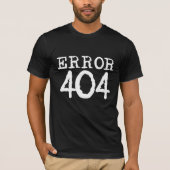エラー404 Tシャツ (正面)