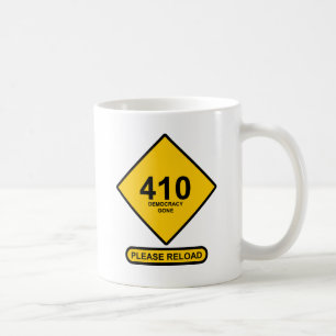 エラー410:民主主義が消えた コーヒーマグカップ