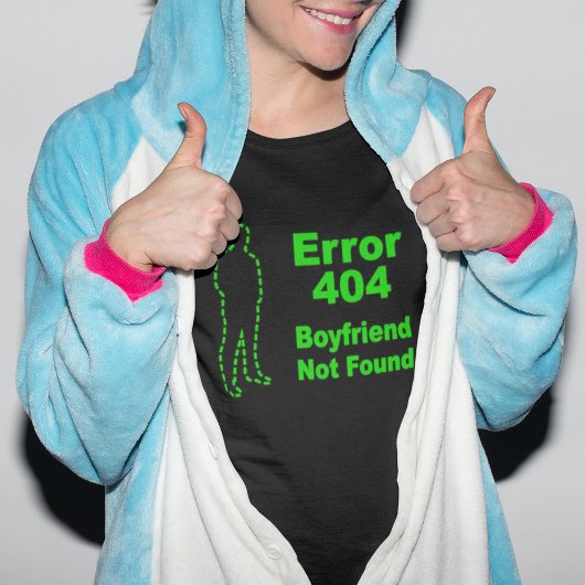 エラー440 – ボーイフレンドが見つからないTシャツ Tシャツ