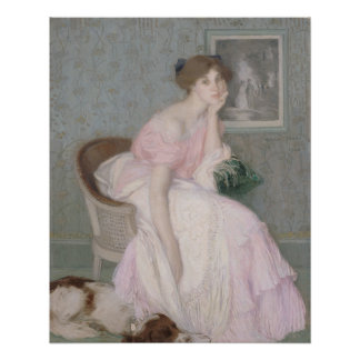 エラ恋しく思・カルミカエルのポートレート ポスター