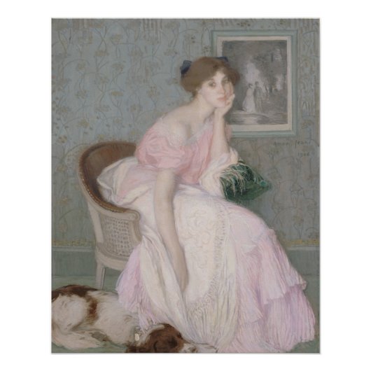 エラ恋しく思・カルミカエルのポートレート ポスター (正面)