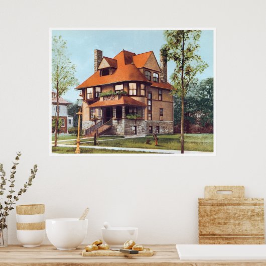 エラ華美ービクトリアンハウス ポスター (キッチン)