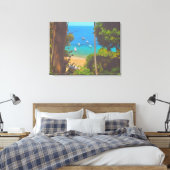 エラ1017芸術 キャンバスプリント (インサイチュ (寝室))