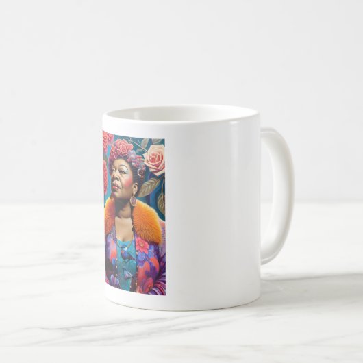 エラ・フィッツジェラルド コーヒーマグカップ (正面右)