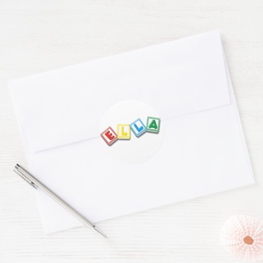 エラ ラウンドシール (封筒)