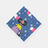 エラB.ジェンキンスパーティーナプキンブルー スタンダードランチョンナプキン (角)