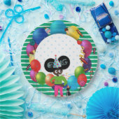 エラB.ジェンキンス紙プレートグリーン ペーパープレート (パーティー)