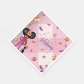 エラB.ジェンキンズピンクパーティーナプキン スタンダードランチョンナプキン (角)