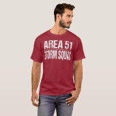 エリアおもしろい51嵐チーム Tシャツ (正面フル)