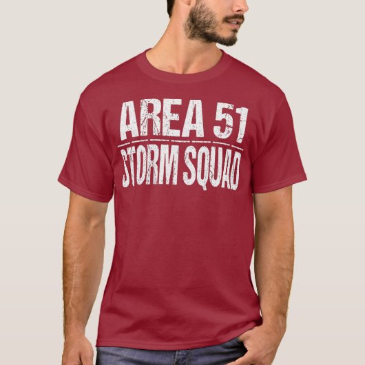 エリアおもしろい51嵐チーム Tシャツ (正面)