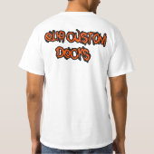 エリアのハロウィンシャツ Tシャツ (裏面)