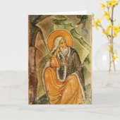 エリアスかエリヤ カード (黄色い花)