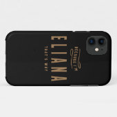 エリアナ名パーソナライズされた誕生日名エリアナ Case-Mate iPhoneケース (裏面(横))