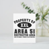 エリア51のプロパティ ポストカード (スタンド正面)