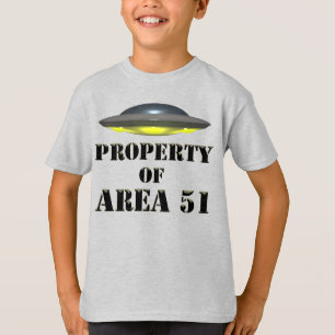 エリア51のプロパティ Tシャツ