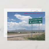 エリア51よりごあいさつ ポストカード (正面/裏面)