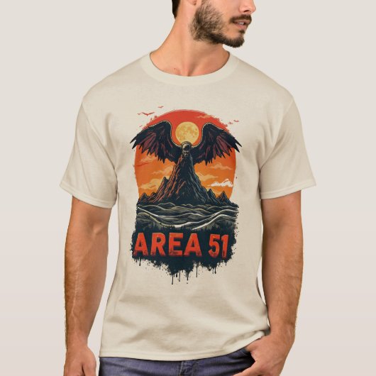 エリア51を本当に見る人は? Tシャツ (正面)