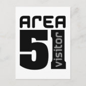 エリア51エイリアン ポストカード (正面)