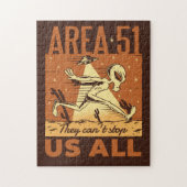 エリア51エイリアン:彼らは私たちストップ全員できない ジグソーパズル (縦)