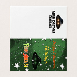 エリア51クリスマスグリーティング