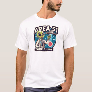 エリア51ツアーガイド Tシャツ