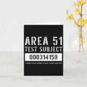 エリア51テスト対象エイリアン誘拐用ハロウィーンCos カード (黄色い花)