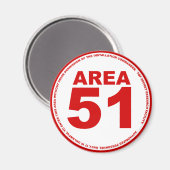 エリア51マグネット マグネット (正面/裏面)