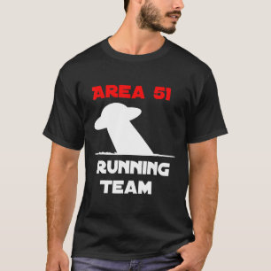 エリア51ランニングのチームTシャツストームエリア51ランナー2 Tシャツ