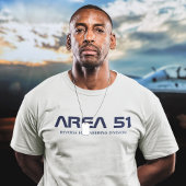 エリア51リバースエンジニアリングエイリアンUFO超常現象 Tシャツ