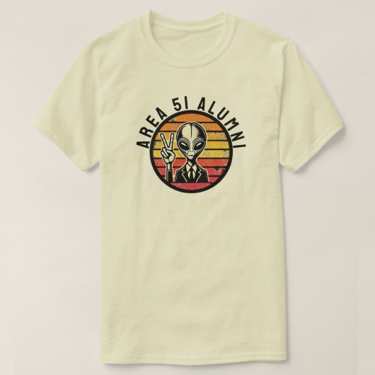 エリア51卒業生Tシャツ Tシャツ (デザイン正面)