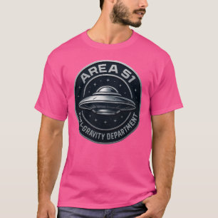 エリア51 -アンチ – 重力部 Tシャツ