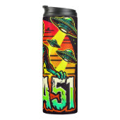 エリア51:エイリアン到着図 タンブラー (回転右)