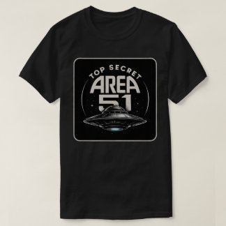 エリア51 – トップシークレットエイリアンUFO - Mens/Woens T-Shi Tシャツ