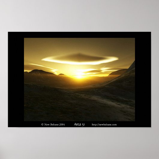 エリア51 ポスター (正面)