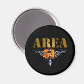 エリア51 マグネット (正面/裏面)