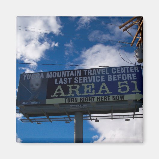 エリア51 マグネット (正面)